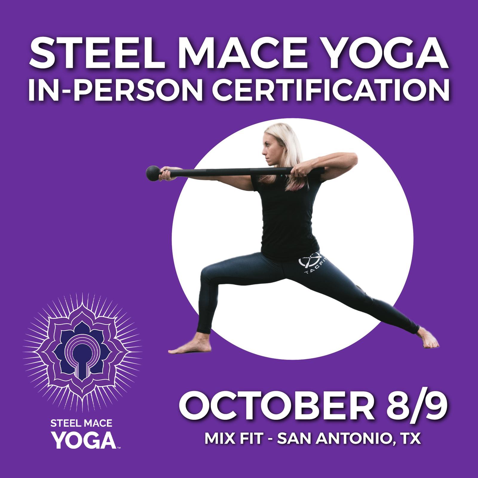 Steel Mace Yoga Flow, Steel Mace Conditioning & Yoga