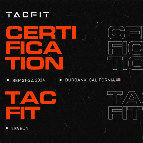 TACFIT In-Person Certification (L1) USA (21-22 SEP 2024)
